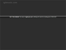 Tablet Screenshot of igitmusic.com